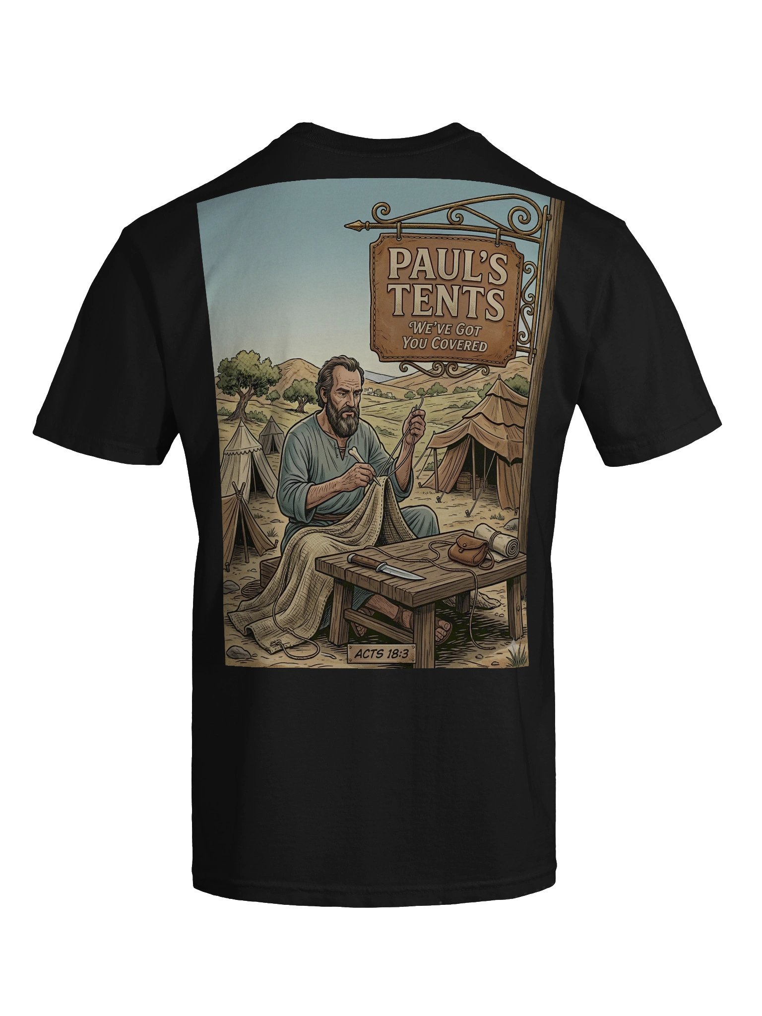 Paul's Tents Vintage Scripture Tee product image (7)
