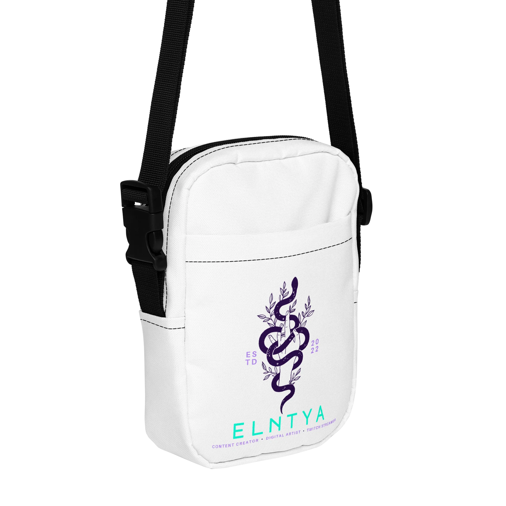 El Snek Logo Good Vibes Crossbody Bag product image (1)