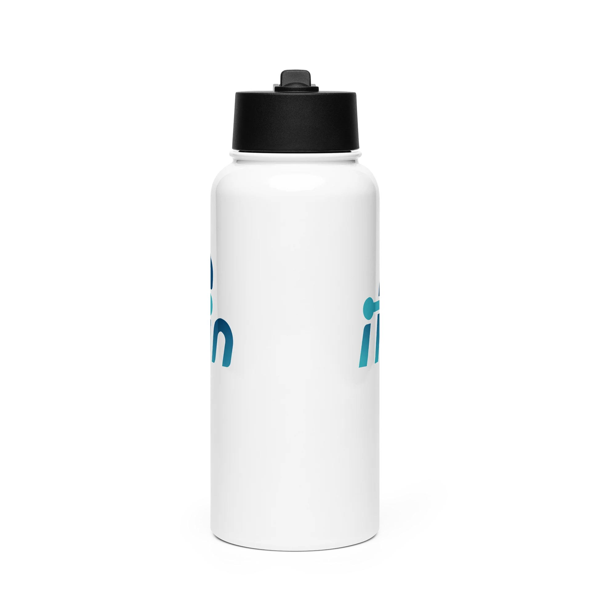 IFIN Steel Water Bottle: White product image (1)
