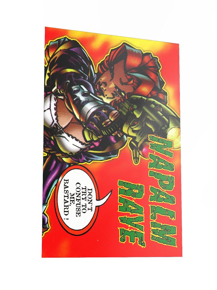 Napalm Rave CD - Promotional Poster/Flyer product image (2)