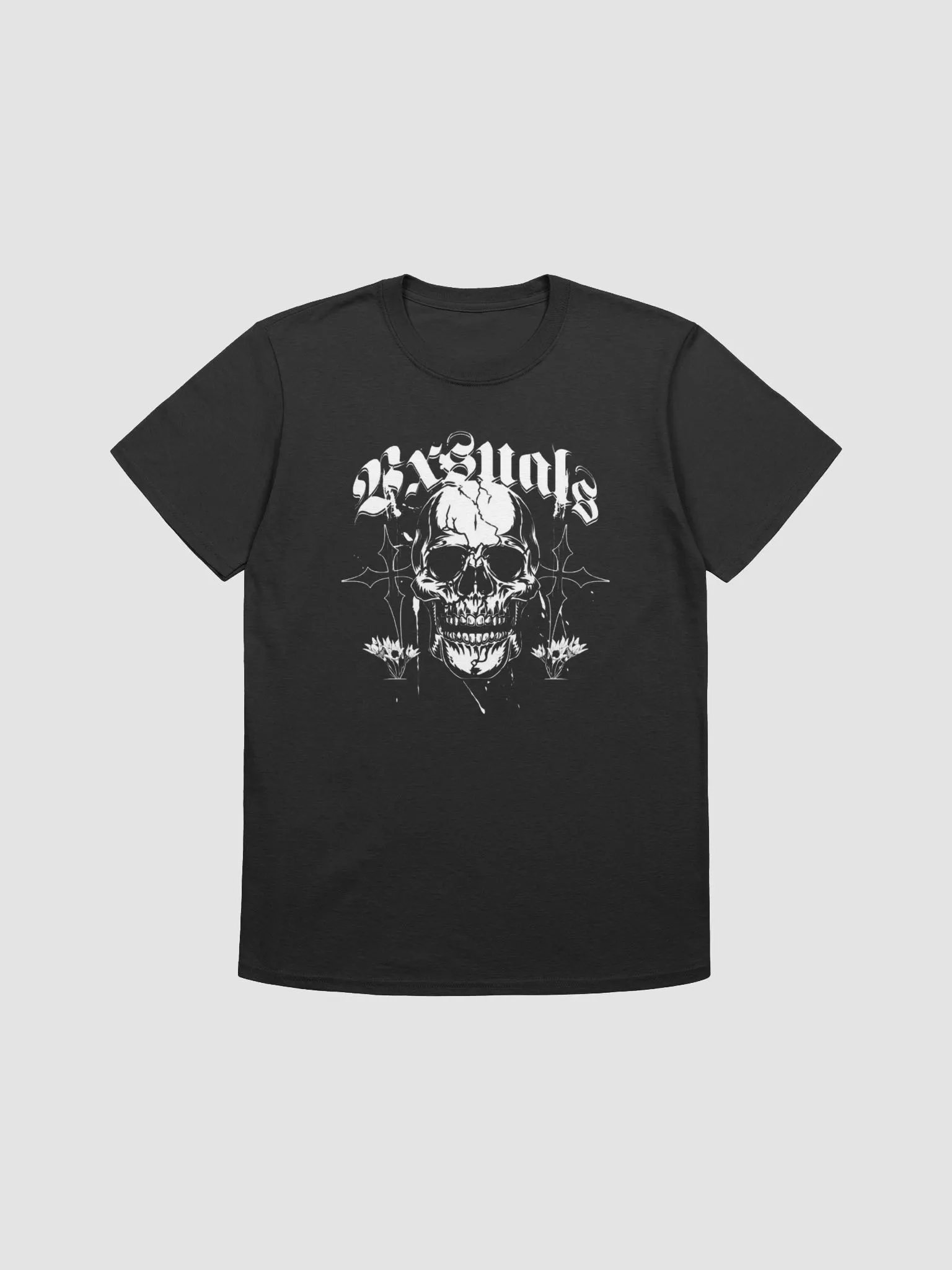 VXSUALS Skull and Cross T-Shirt product image (1)
