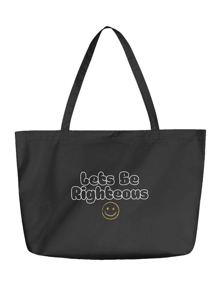 Lets Be Righteous Eco Tote product image (1)