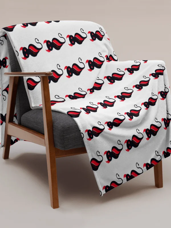 Little Demon Logo Throw Blanket product image (3)