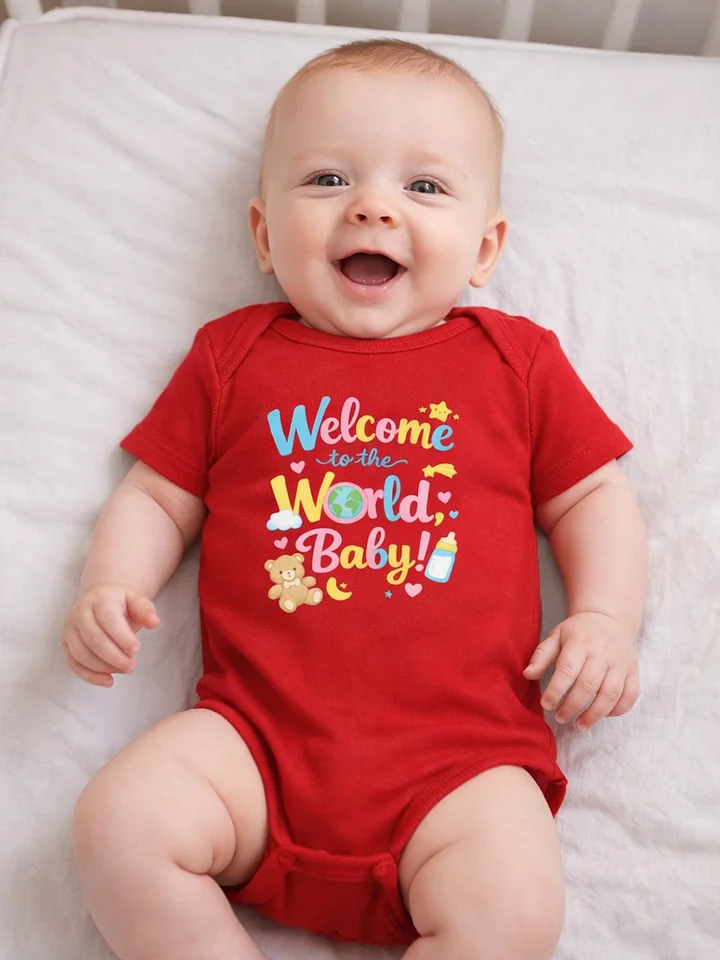 Welcome to the World Baby Bodysuit product image (1)