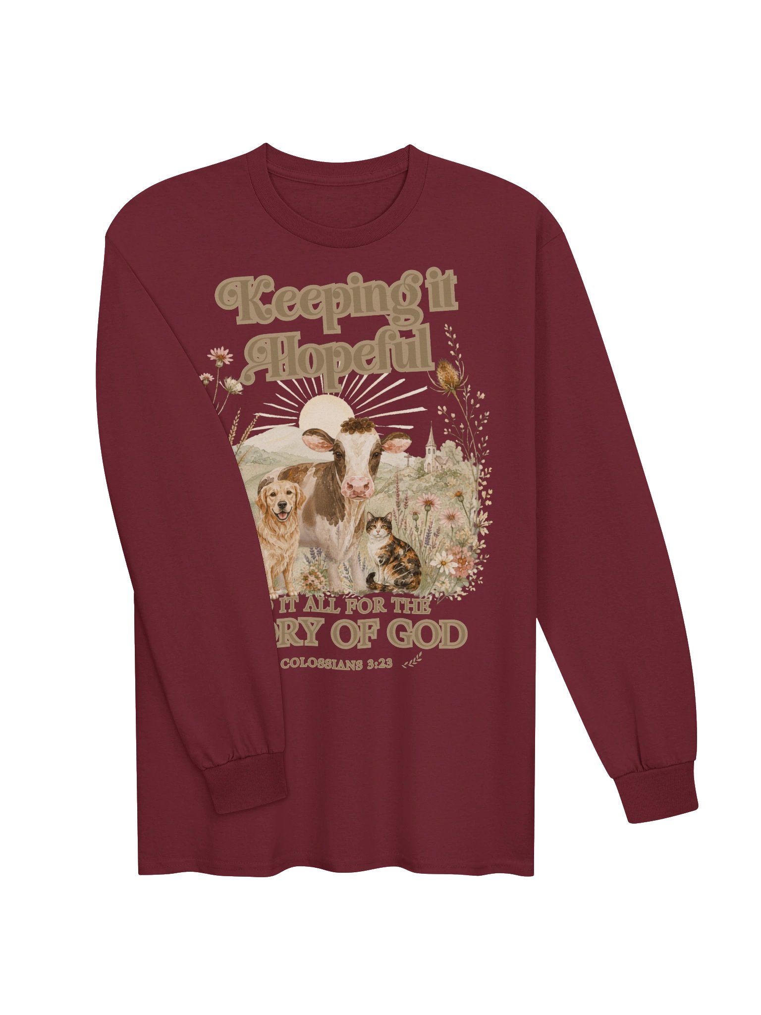Glory of God Ultra Cotton Long-Sleeve Tee product image (3)