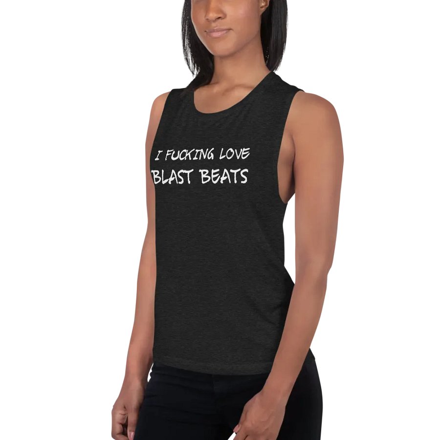 I Love Blast Beats women's tank product image (4)