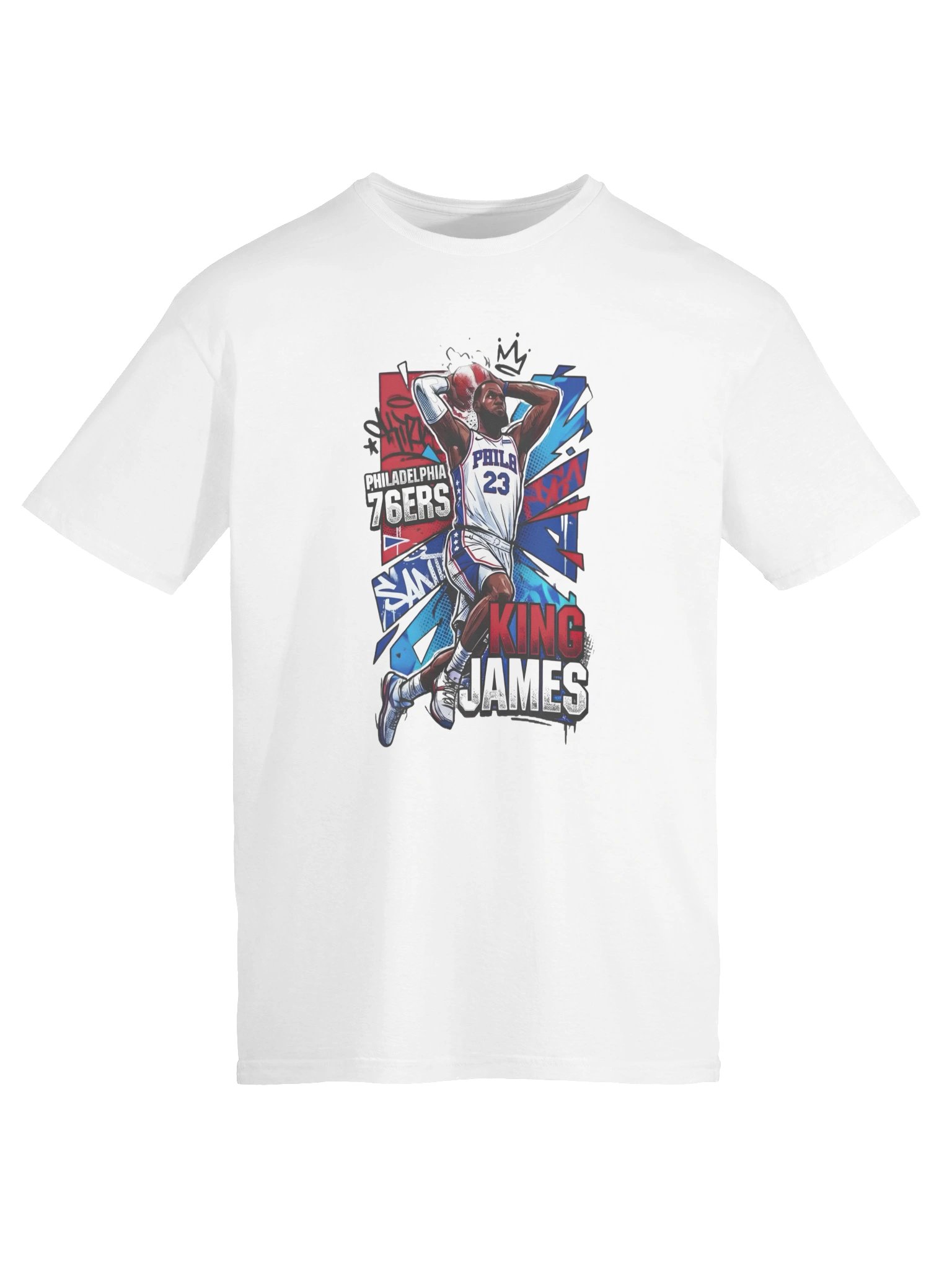 "King James" Philadelphia 76ers Shirt product image (4)