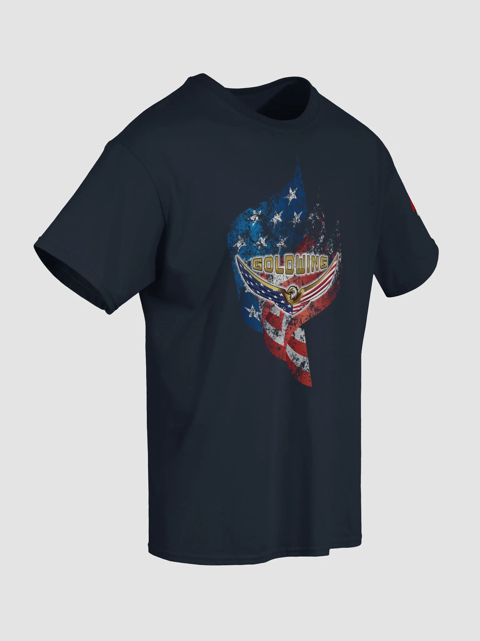 American Goldwing - Front and Back - Dark Tee product image (5)