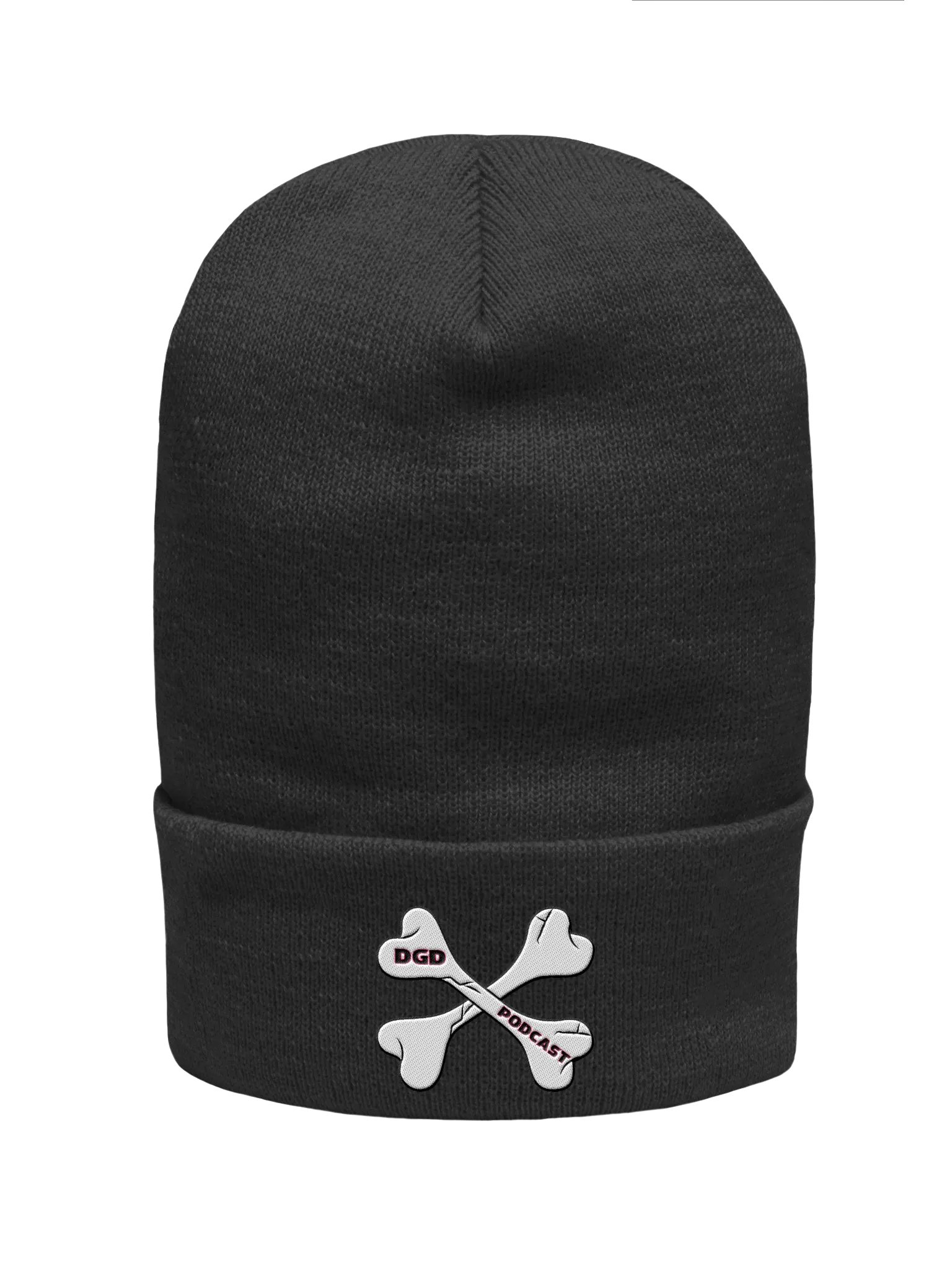 Crossbones Cuffed Beanie product image (1)