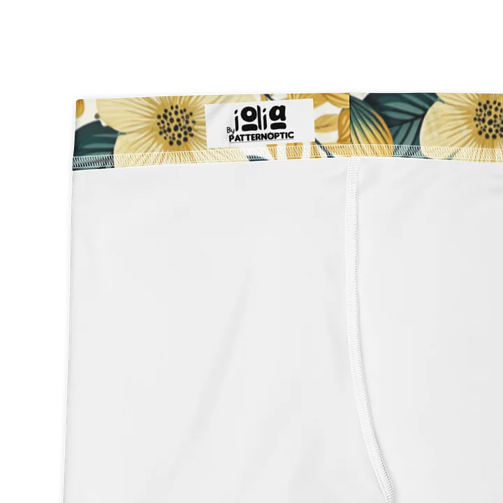 Golden Flower Capri Leggings product image (2)