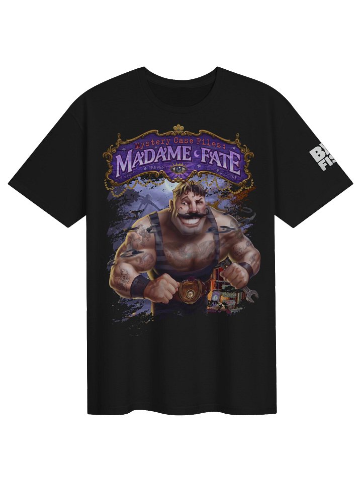 Mystery Case Files: Madame Fate - Strong Man Fabiano Graphic Tee product image (1)