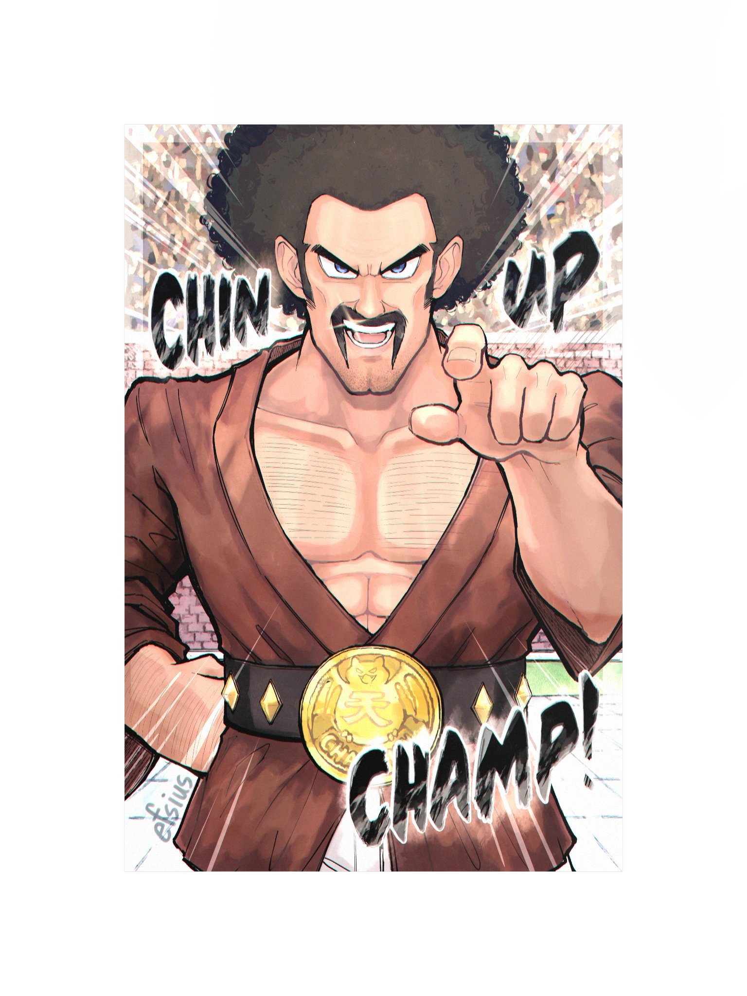 Mr Satan/Hercule 12x18 in. product image (4)