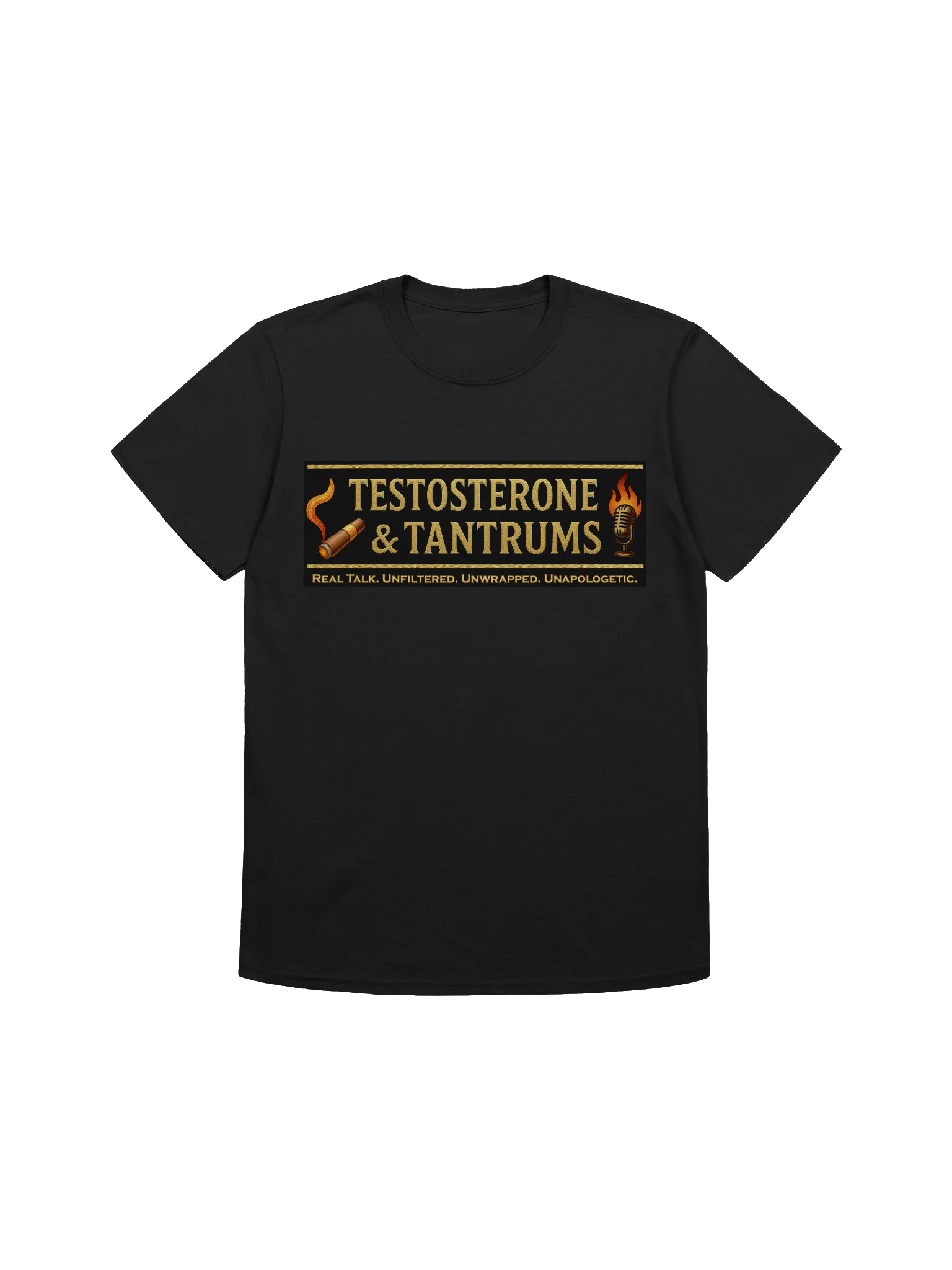 The T&T Nameplate Tee - Black product image (1)