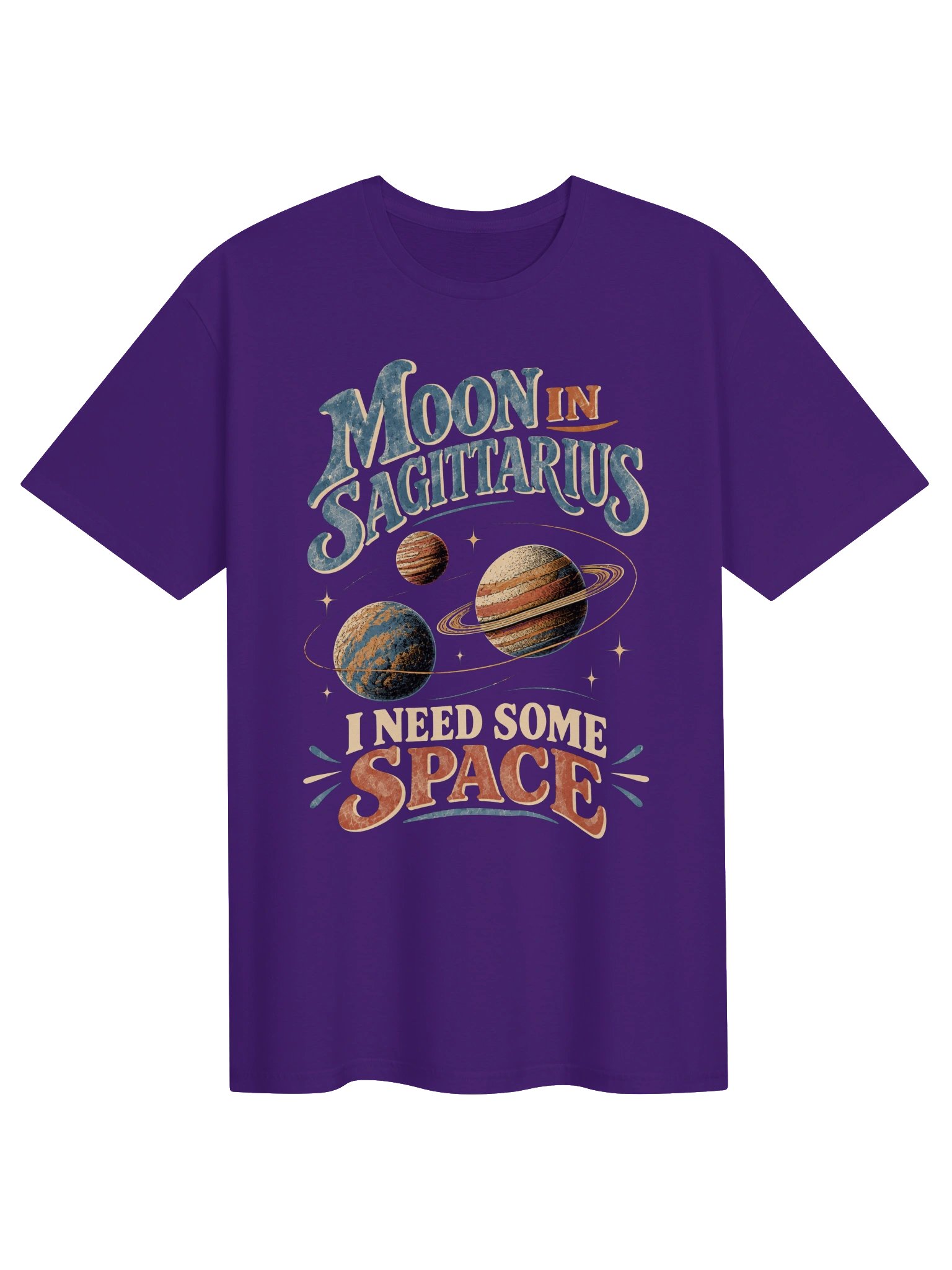Moon in Sagittarius I Need Some Space Tee product image (1)