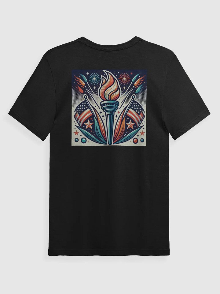 Eternal Flame Patriotic T-Shirt product image (10)