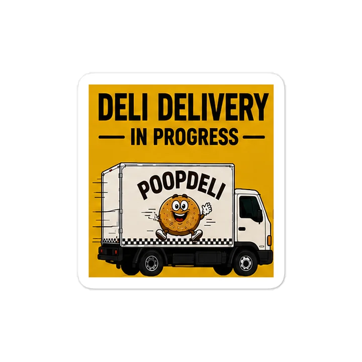 Poop Deli delivery sticker product image (1)