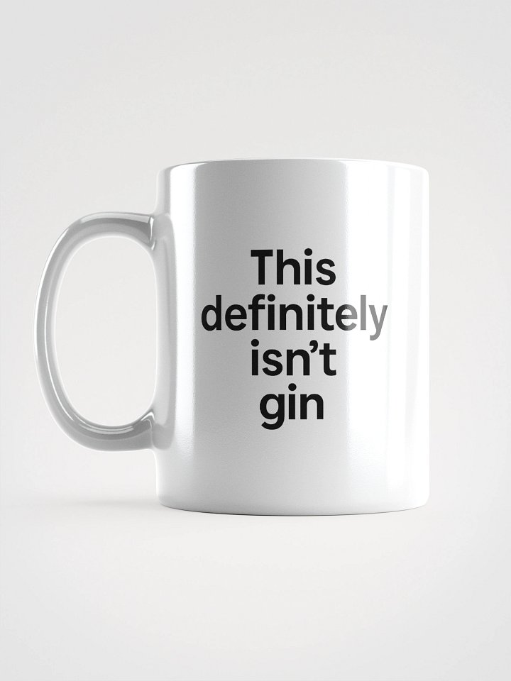 This Definitely Isn't Gin Mug in White product image (1)