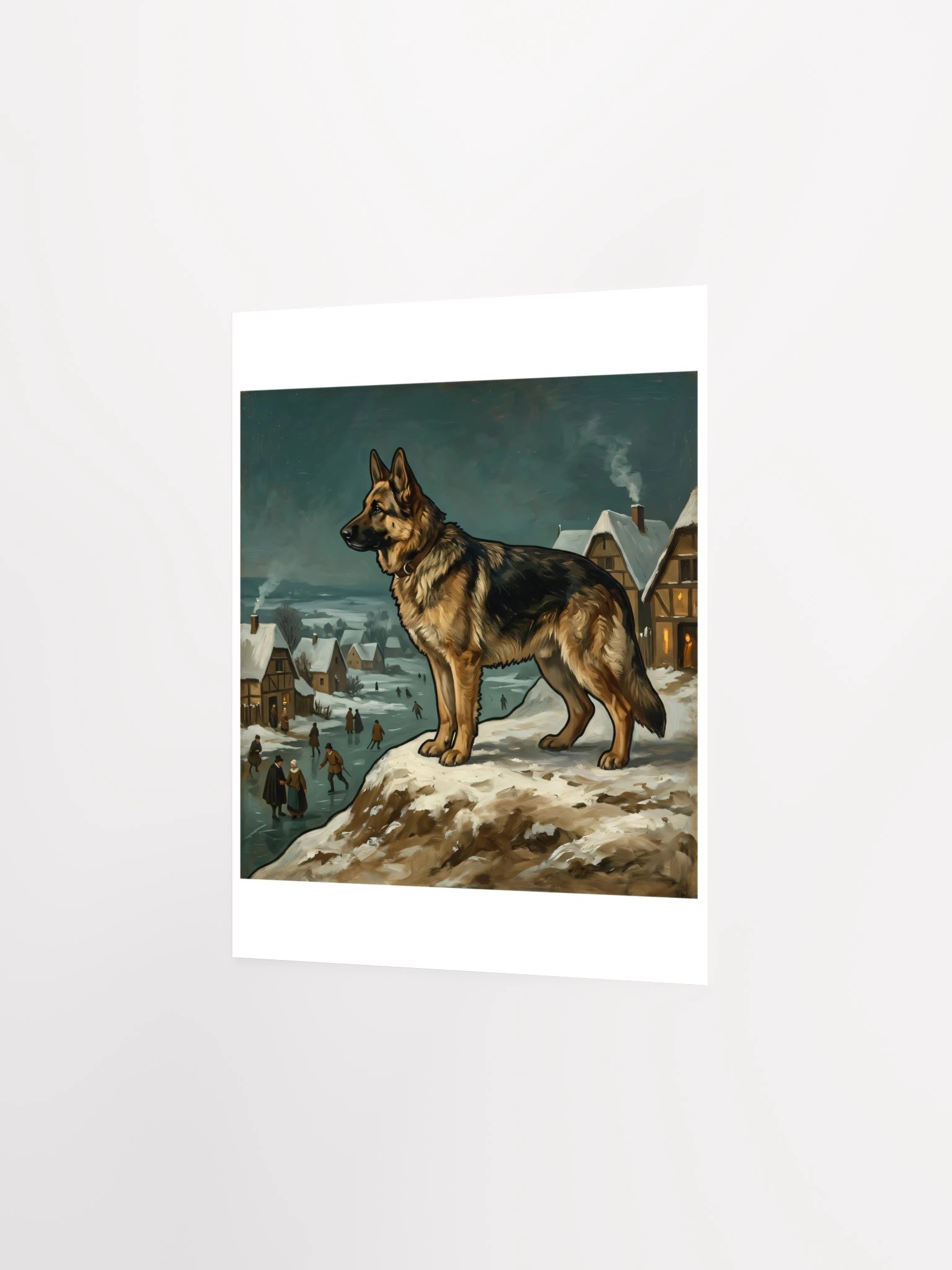 Snow Hunters Shepherd Poster product image (26)