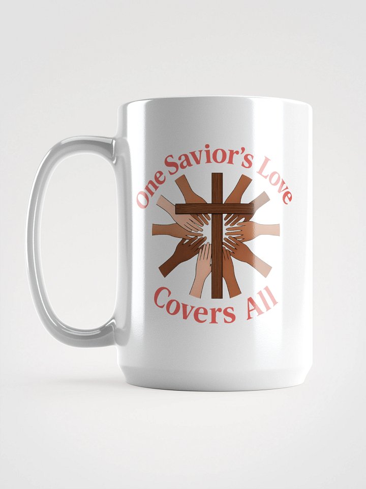 One Savior's Love Mug product image (1)