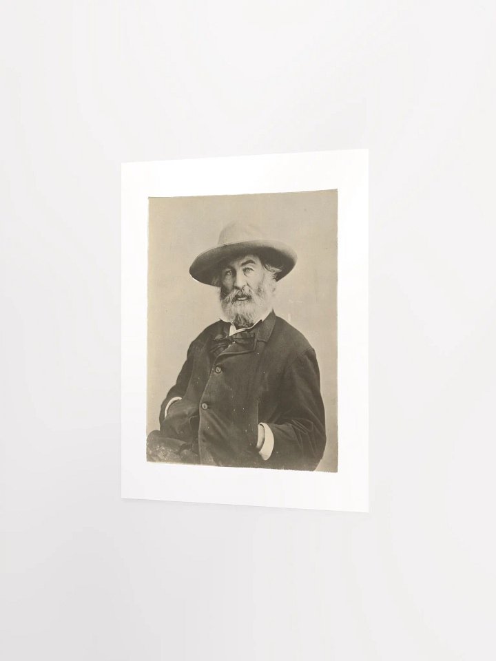 Walt Whitman by Mathew Brady? (c. 1870) - Print product image (2)