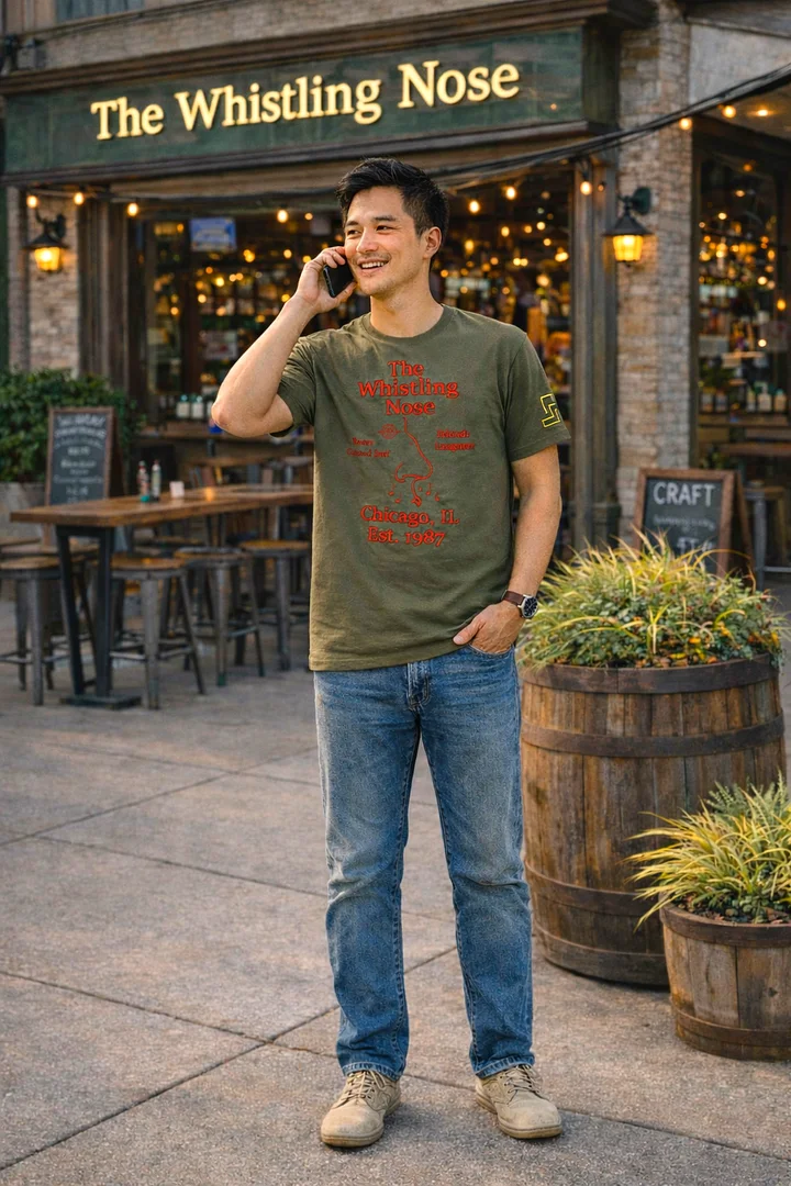 The Whistling Nose Tavern (Front, Red font) product image (2)