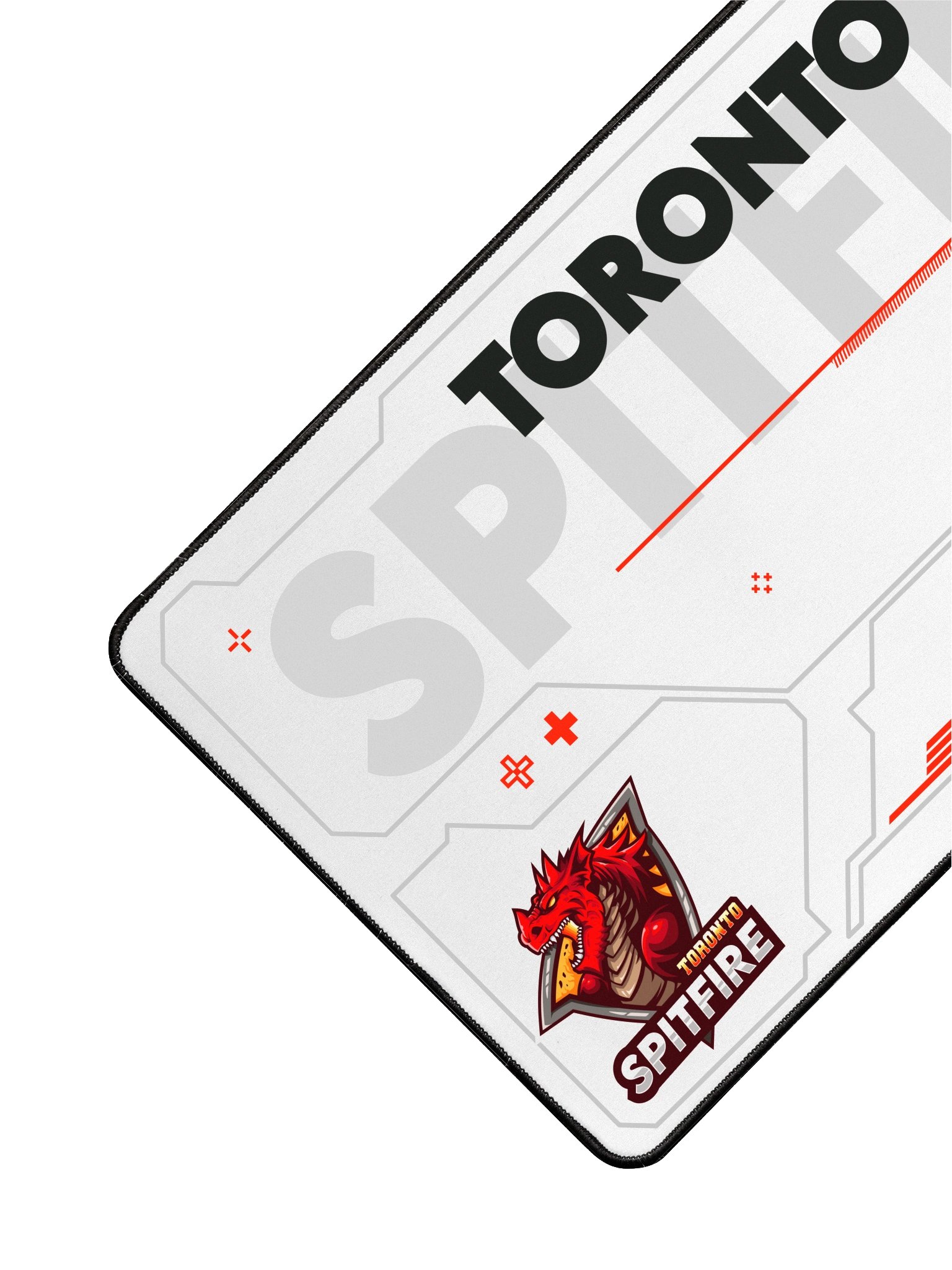 Toronto Spitfire White Desk Mat product image (3)