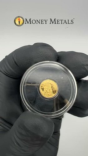 See the 1/100 oz Lady Liberty Gold Round up close. 

Struck in .9999 pure gold, this ultra-fractional gold bullion round cont...