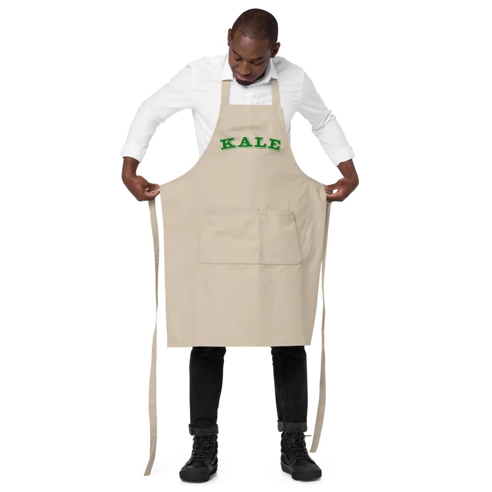 Kale Cotton Twill Apron product image (3)
