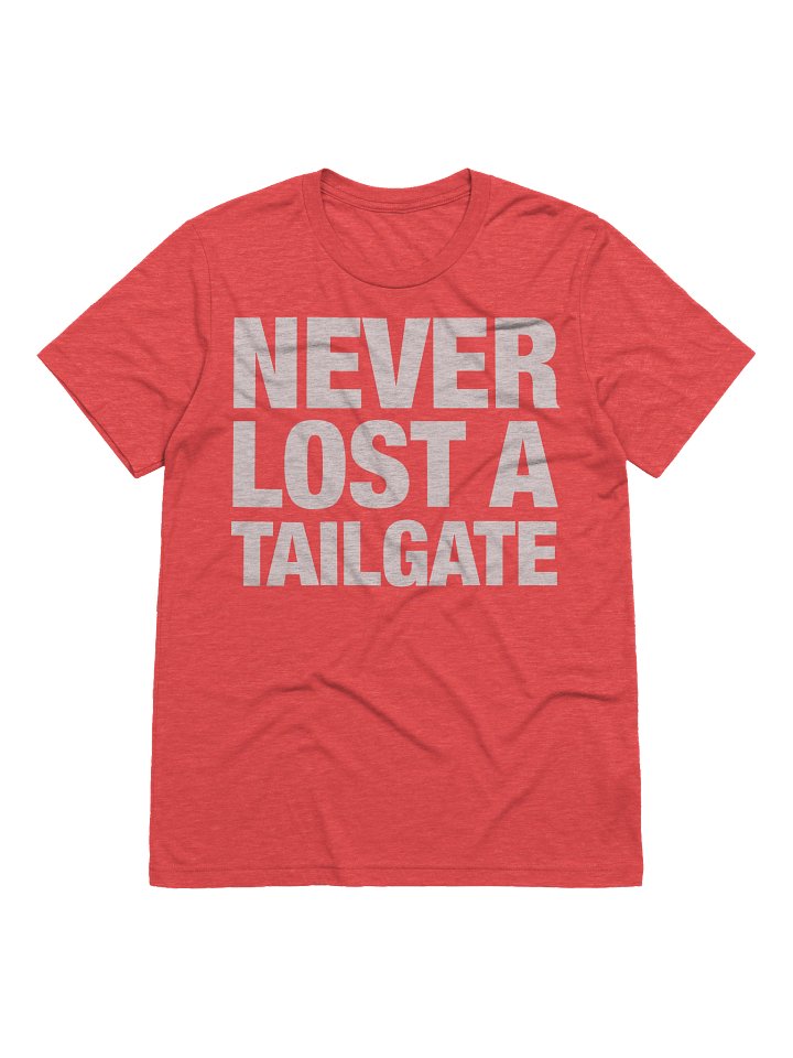 Never Lost a Tailgate Tri-Blend Tee product image (1)