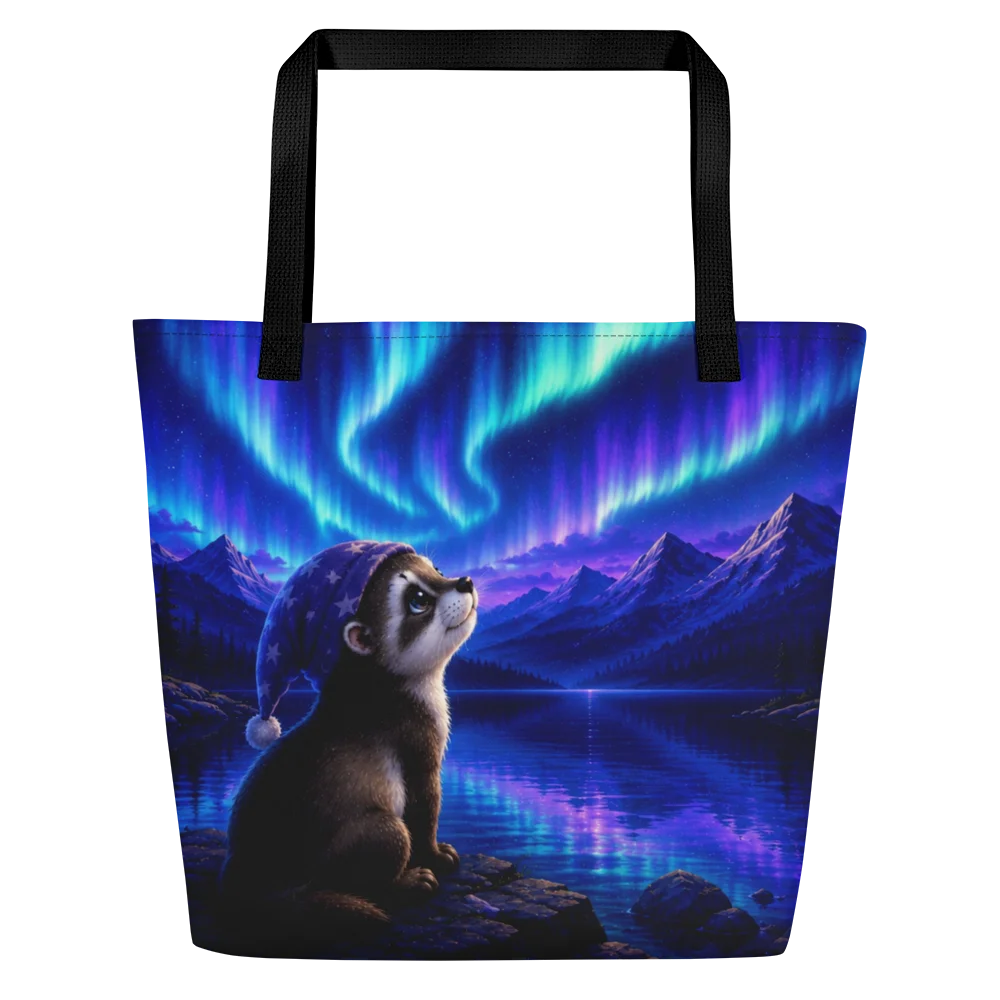 Aurora Dreams Moonlit Dreams Large Tote Bag product image (1)