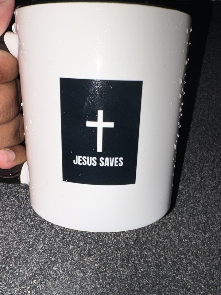 Jesus saves drinkware product image (2)