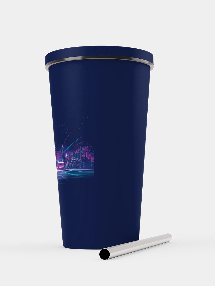 RETRO SPECS: Insulated Tumbler with a Straw product image (5)