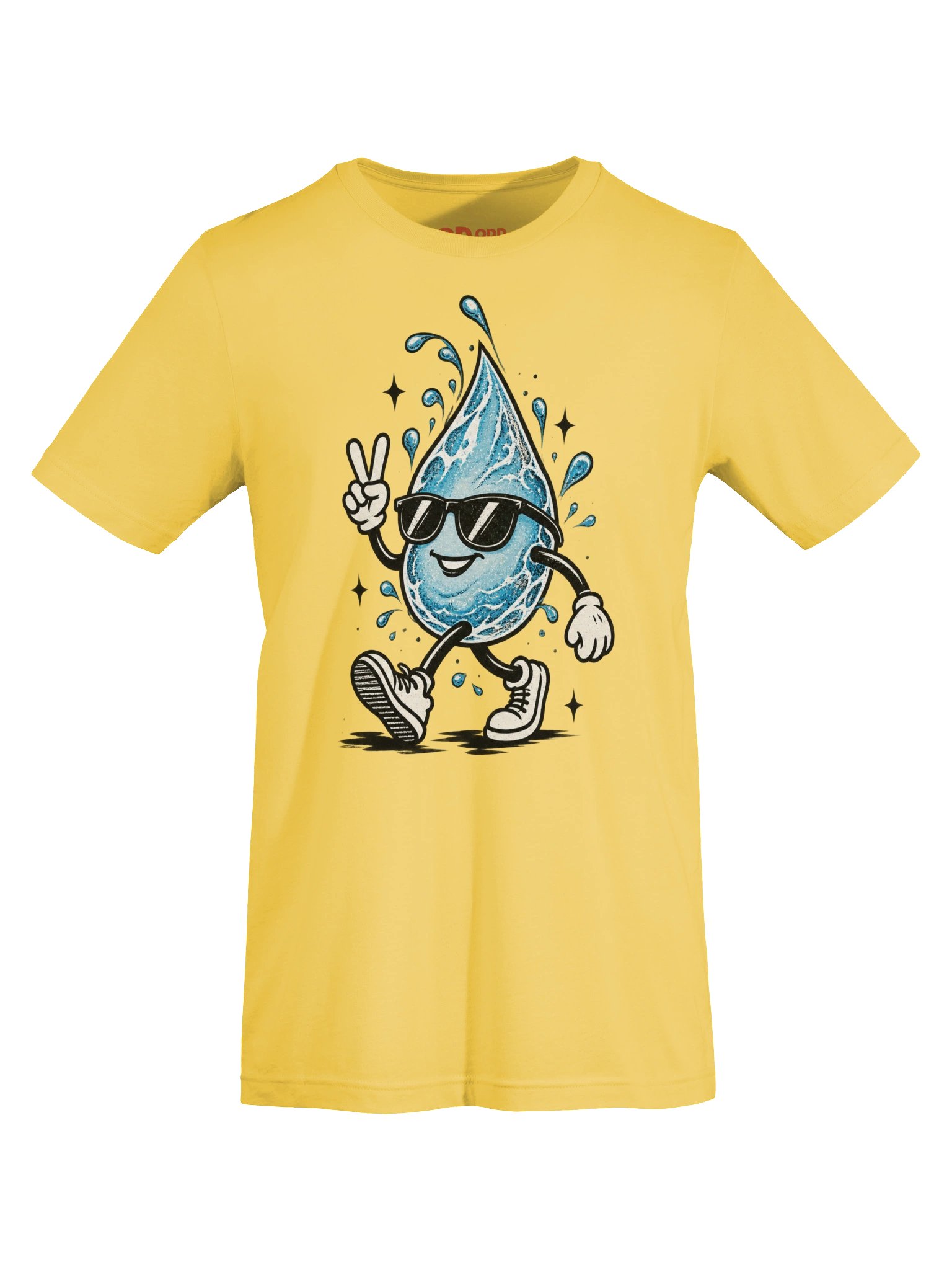 DRIP MODE - Funny Stay Hydrated Water Droplet Graphic T-Shirt product image (7)