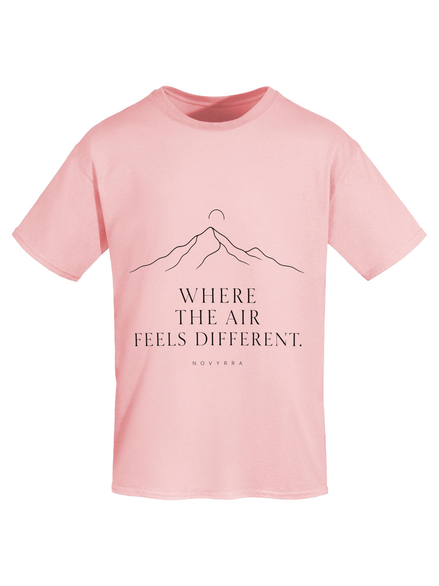 Where the Air Feels Different – Minimalist Mountain Graphic T-Shirt product image (55)