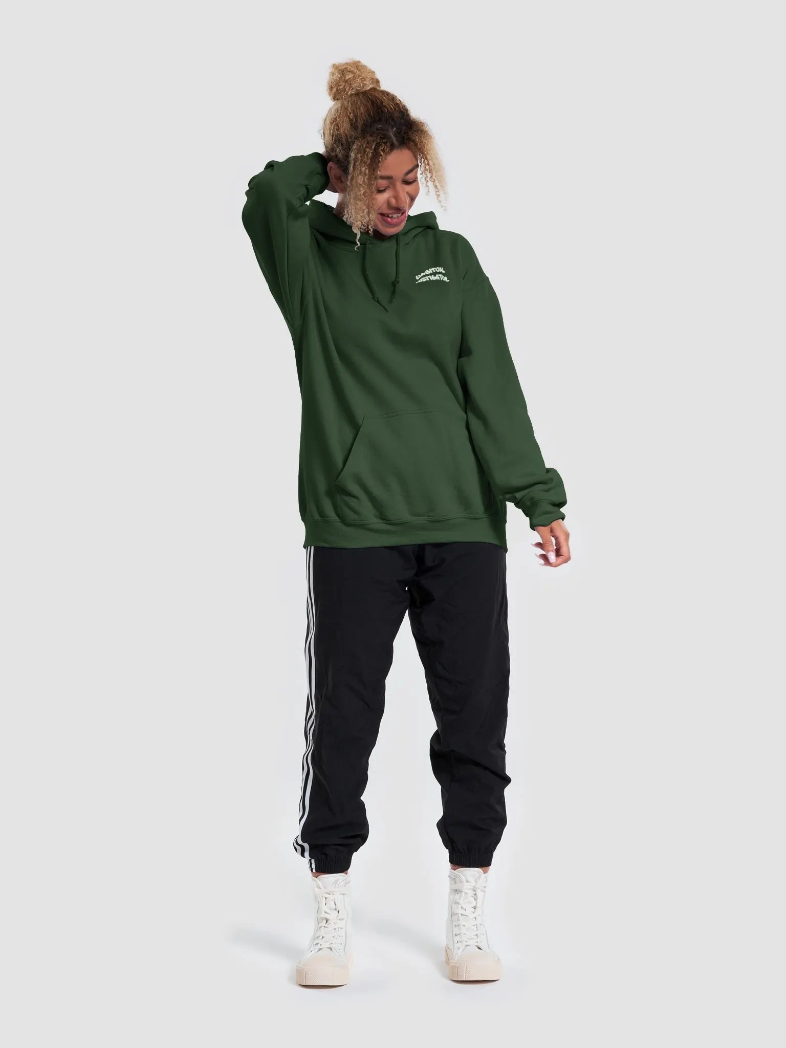 HABITUAL INSTIGATOR (sm. lined design, #96B697) classic hoodie product image (29)