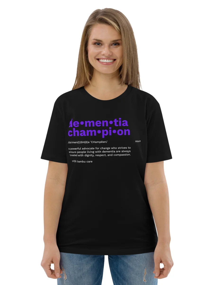 Dementia Champion T-Shirt - Black product image (3)