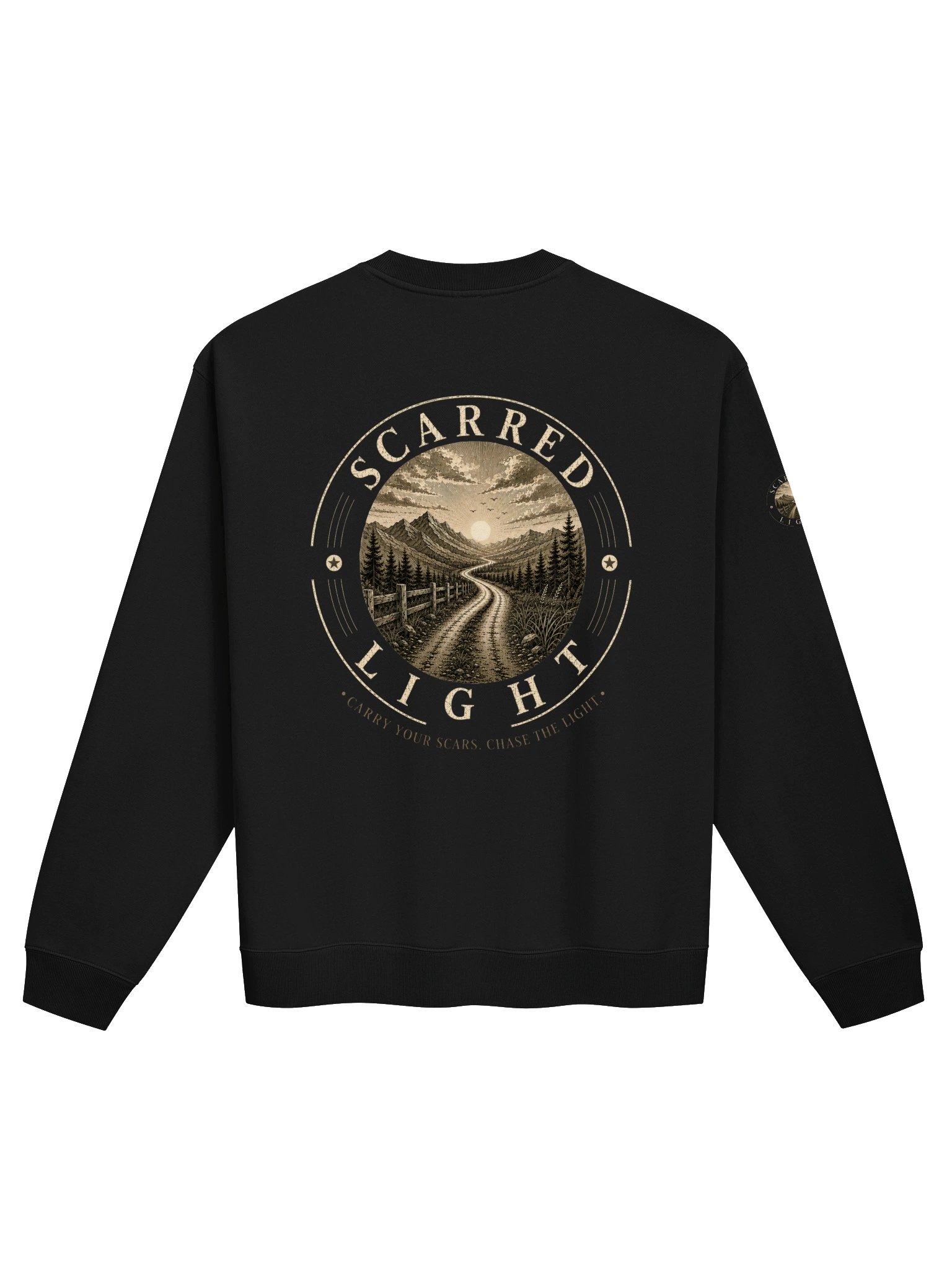 The Scarred Light AS Colour Relax Faded Crew product image (2)