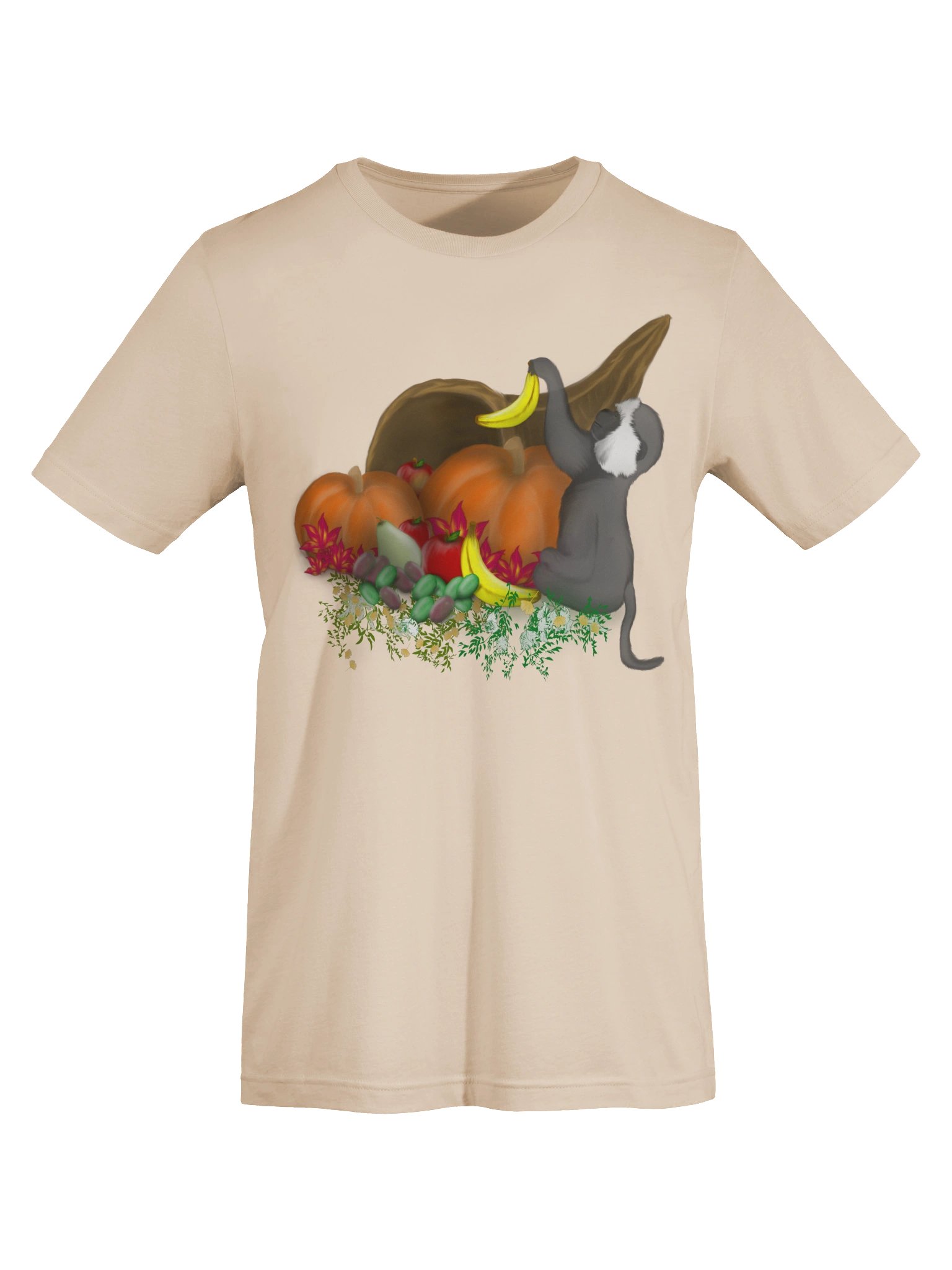 Monkey and Cornucopia T-Shirt. Women's Bella+Canvas Supersoft T-Shirt product image (4)