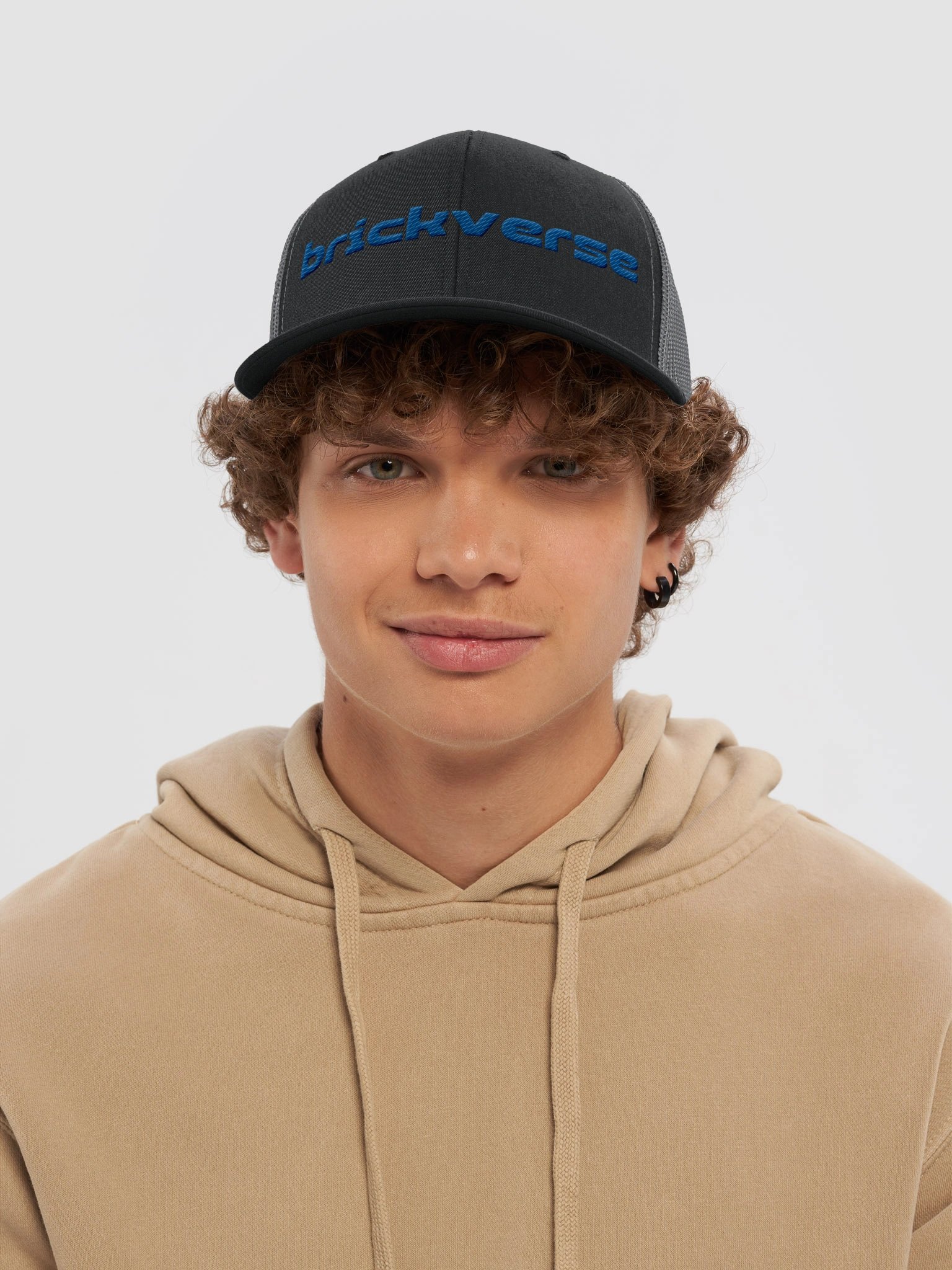 BrickVerse Trucker Hat (Royal Blue) product image (5)