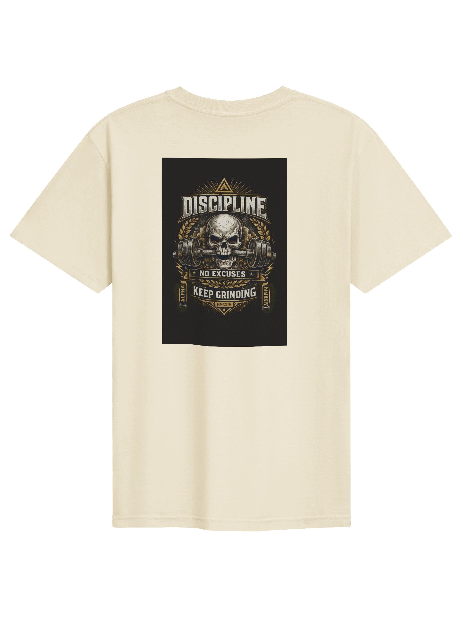 Discipline No Excuses Keep Grinding T-Shirt product image (2)