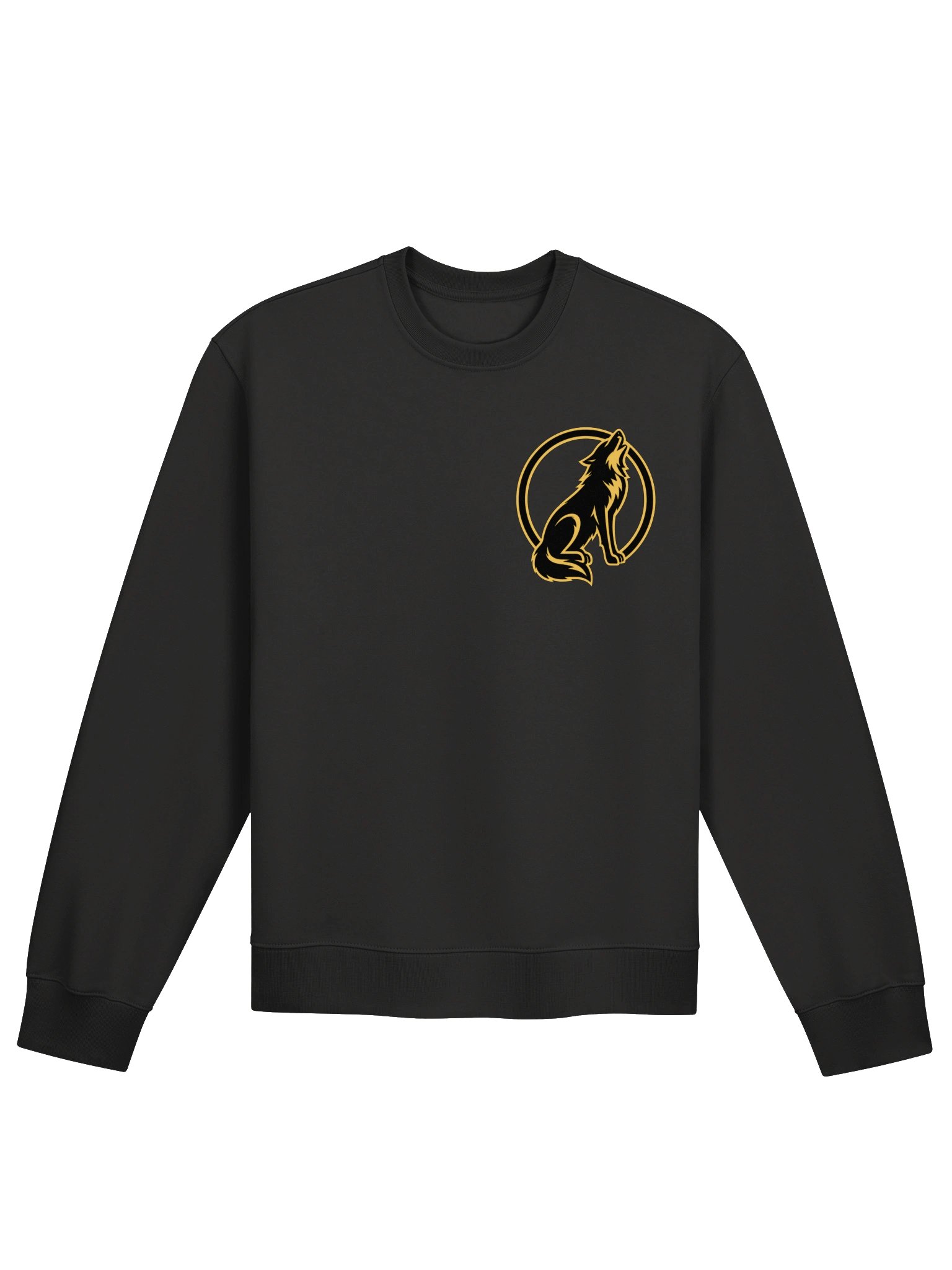 Bella Canvas KWP Logo Sweatshirt-Black, White, Gray product image (1)