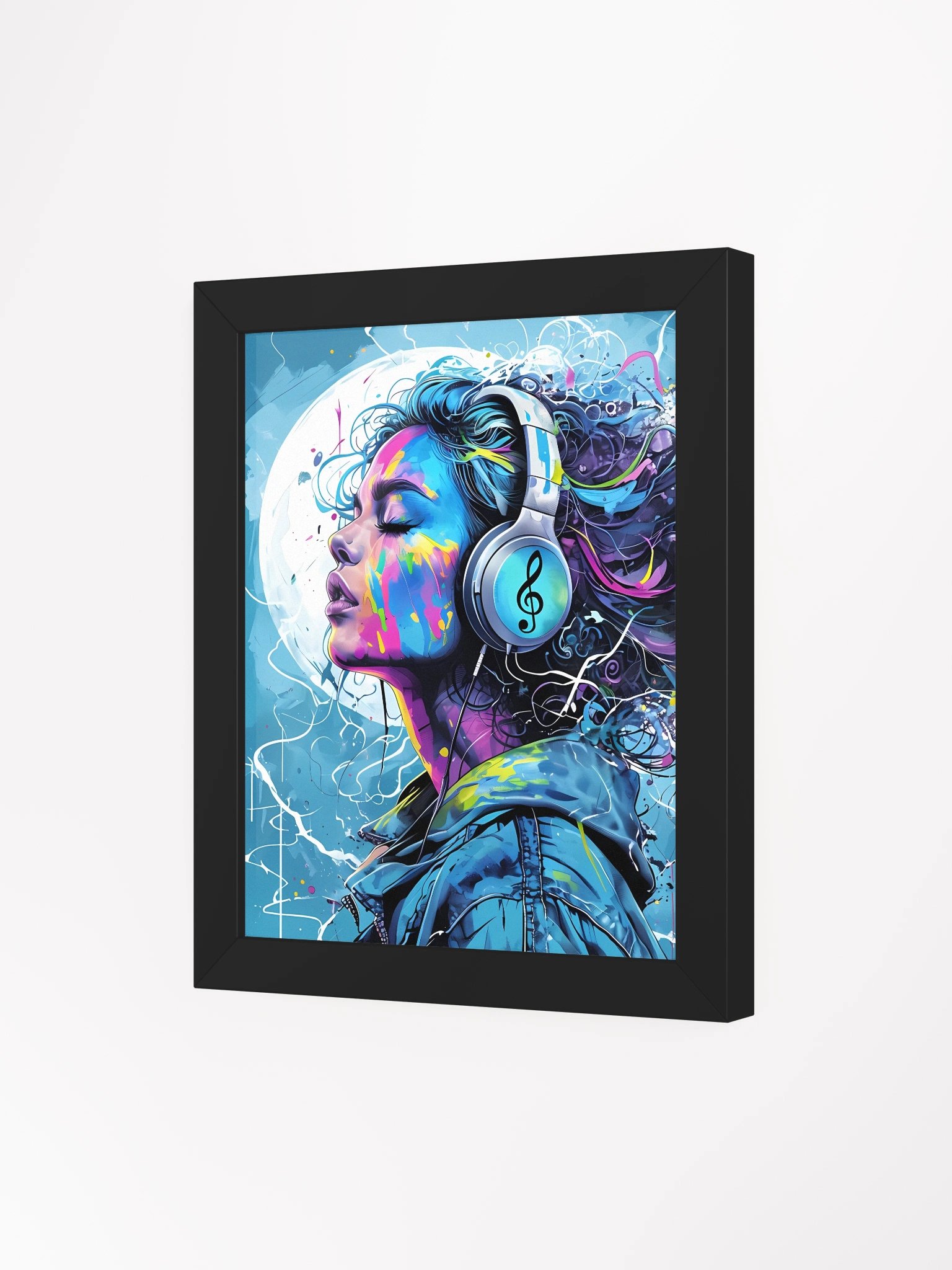 Vibrant Melody Framed Poster product image (4)