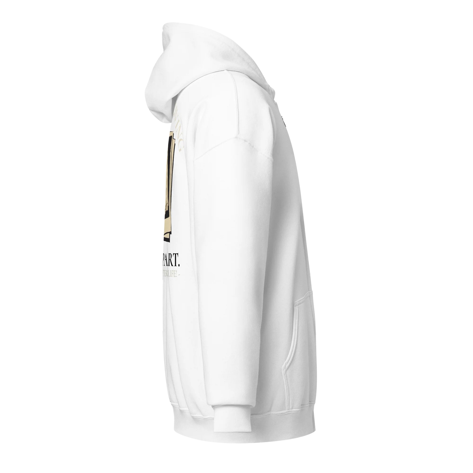 [UM Designs] Til The Living Do Us Part - Unisex Graphic Zip Hoodie product image (4)