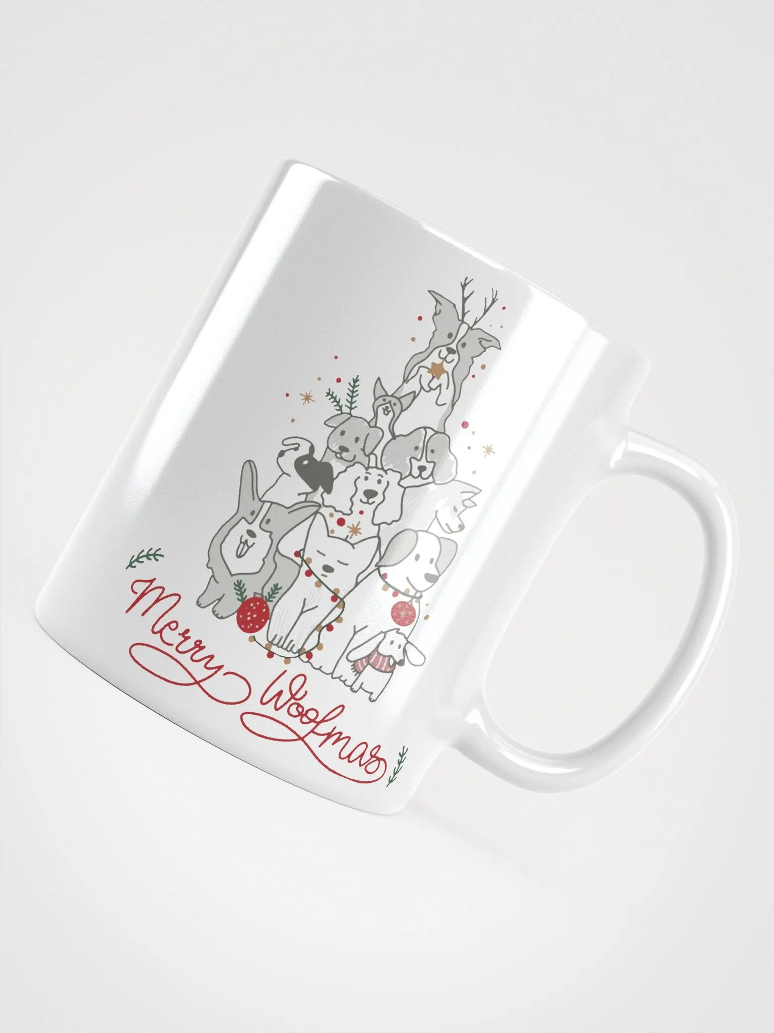 »Merry Woofmas« Christmas Mug product image (11)