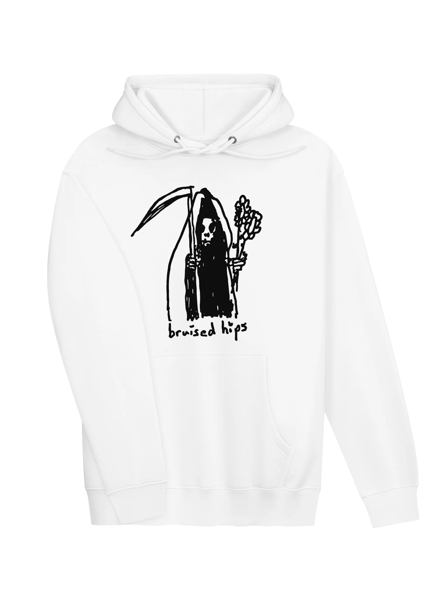 Bruised Hips Friendly Reaper Hoodie product image (3)