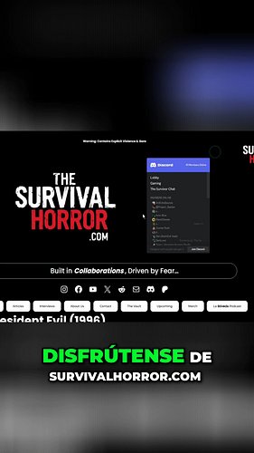 Bienvenidos a The Survival Horror 🩸 Donde el horror nunca muere@dsurvivalhorror #SurvivalHorror #HorrorGaming #SilentHill
#Re...