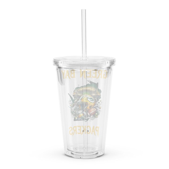 Green Bay Cityscape Clear Tumbler (16 oz) product image (2)