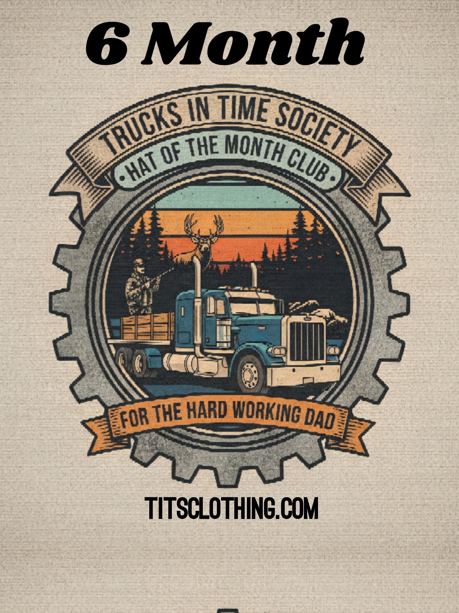 HAT OF THE MONTH - COUNTRY DAD - 6 MONTH product image (1)