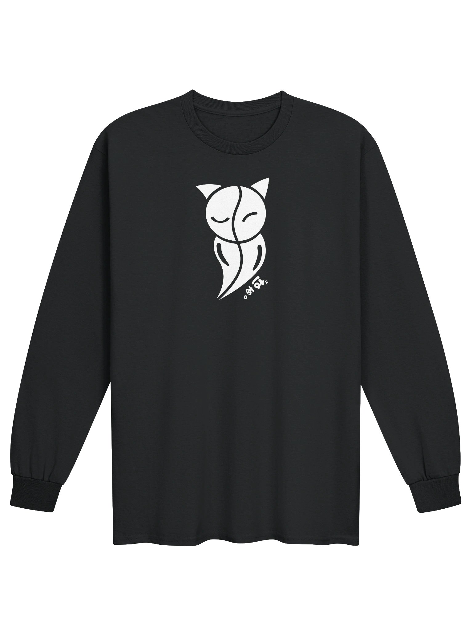 Post-modern Cat Ghost 3 - Unisex Adult Long Sleeve T-shirt product image (1)