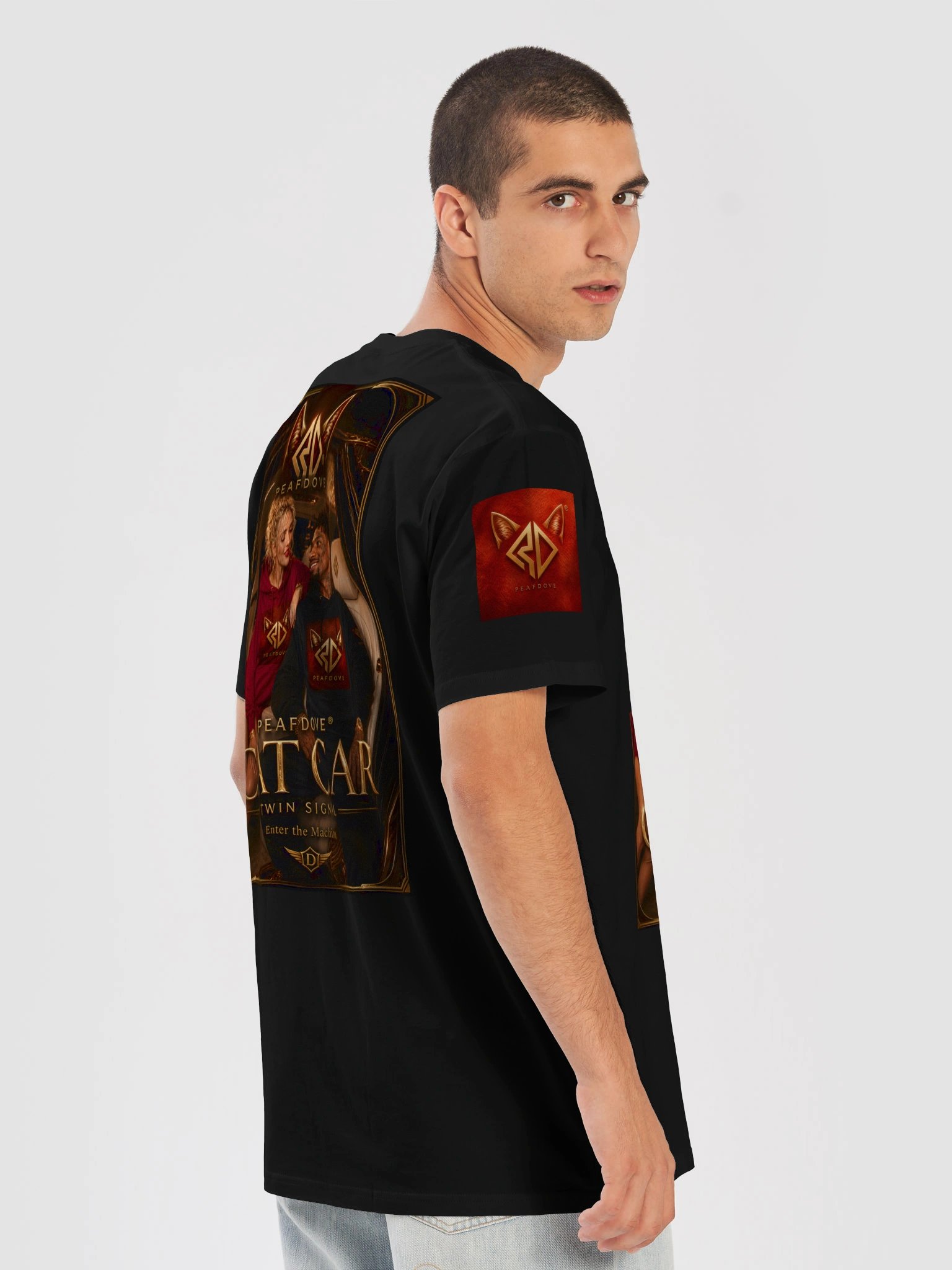 PEAFDOVE® CAT CAR — Twin Signal Shirt product image (8)